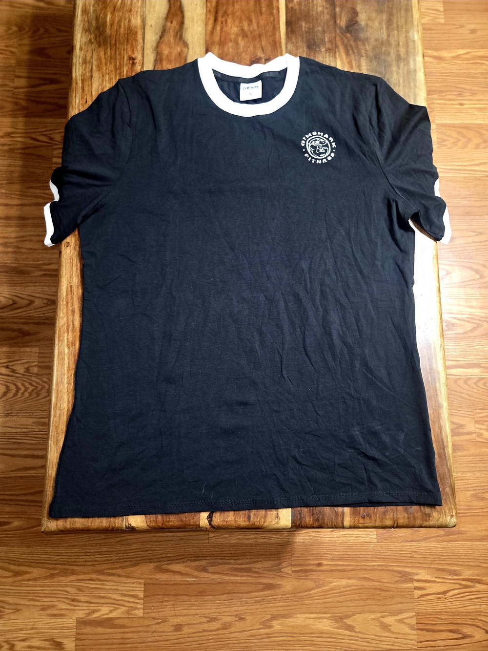 Gymshark Men's Lightweight Gym Tee with White Trim. Size X-Large